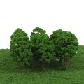 100pcs 1:150 Scale 8cm Model Trees Architecture Buildings Street Greenery