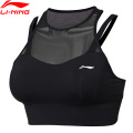 (Break Code)Li-Ning Women Sports Bras 78%Nylon 22%Spandex Medium Support Fitness Tight Fit LiNing Sport Bra AUBN046 NXX188