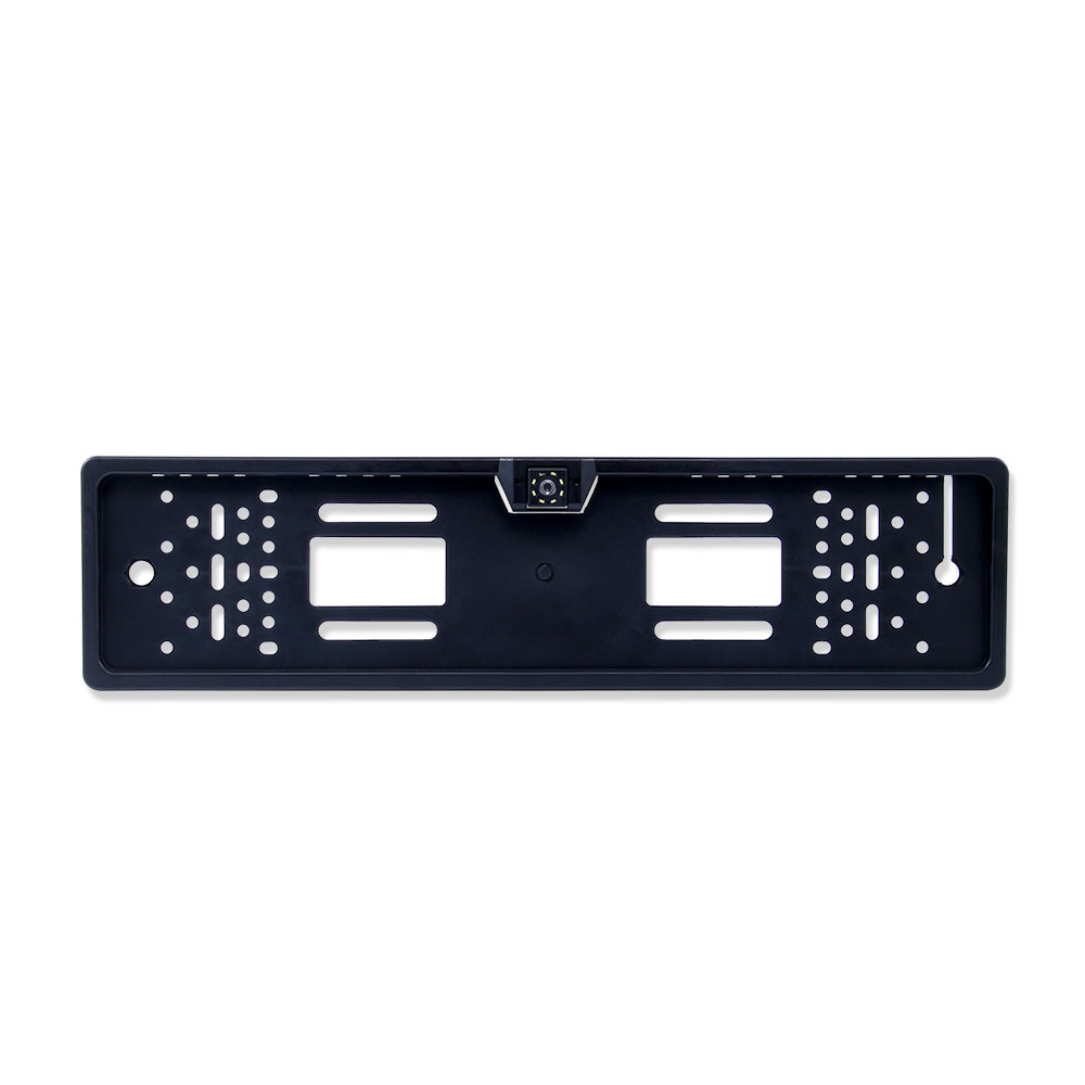 BYNCG 2019 New Arrival European Car License Plate Frame Auto Reverse Backup Rear View Camera 12LED Universal CCD Night Vision