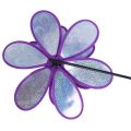 Double Layer Peacock Sequins Windmill Colorful Wind Spinner Kids Toy New