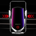 Universal Car Wireless Charger Infrared Sensor Qi Fast Charging Auto Clamping Car Phone Holder Car Bracket Interior Accessories