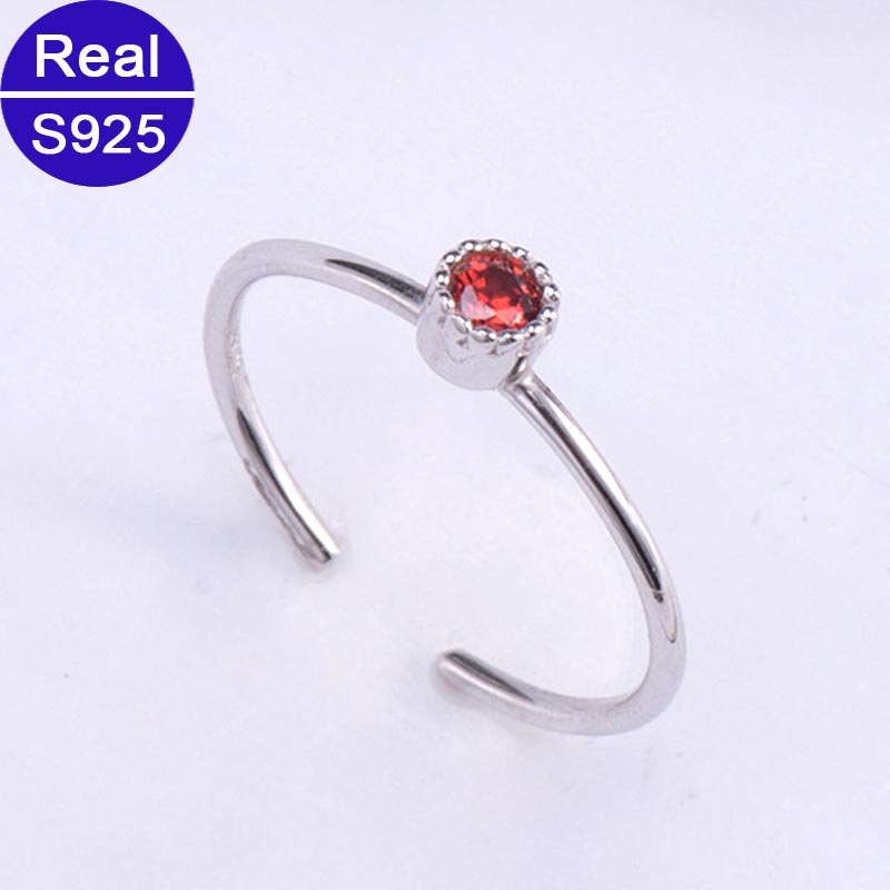 Red Trees Brand Fine Jewelry 925 Sterling Silver Toe Rings For Women / Ladies Adjustable Size
