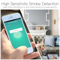 Zigbee Smart Smoke Fire Alarm Sensor Detector Home Security System Battery-powered Alarm Wireless Smart Life Tuya App Control