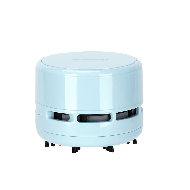 Tenwin Electric Vacuum Cleaner Desktop Auto Mini Portable Cordless Dust Sweeper Desk Set For Kids Gift Office School Supplies