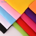 DwaIngY 10color 2mm Thickness Soft Felt Non Woven Felt Fabric Polyester Home Decoration Pattern Bundle For Sewing Dolls 45x90cm