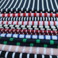 Striped Cotton Knitted Cloth Lycra Spandex Cloth Baby T-shirt Fabric DIY/1m