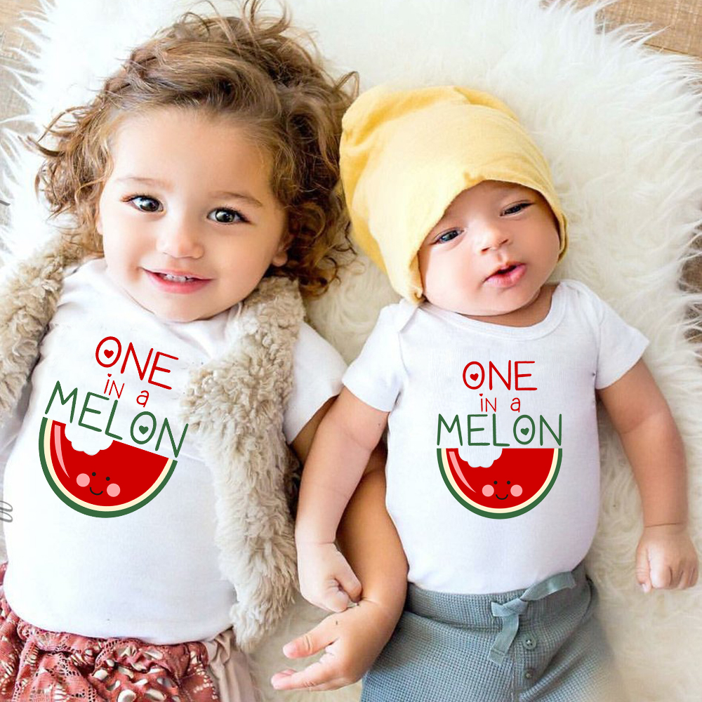 Watermelon Printing New Born Baby Clothes Baby Girl Clothes Romper Clothing Toddler Infant Boys Jumpsuit Outfits