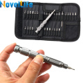 31 in 1 Precision Screwdriver Set 31pcs S2 Magnetic Screw Driver Bit Portable Bag Kit for Xbox iPhone Cell Phone PC Repair Tool