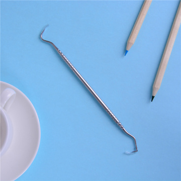 1pcs Stainless Steel Dental Tool Products Double Ends Dentist Teeth Clean Hygiene Explorer Probe hook Pick