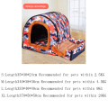 New Warm Dog House Comfortable Print Stars Kennel Mat For Pet Puppy Foldable Cat Sleeping Bed high quality pet products
