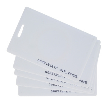 125KHz RFID thick card TK4100 ID smart card Proximity 1.8mm card access control card with high quality free shipping