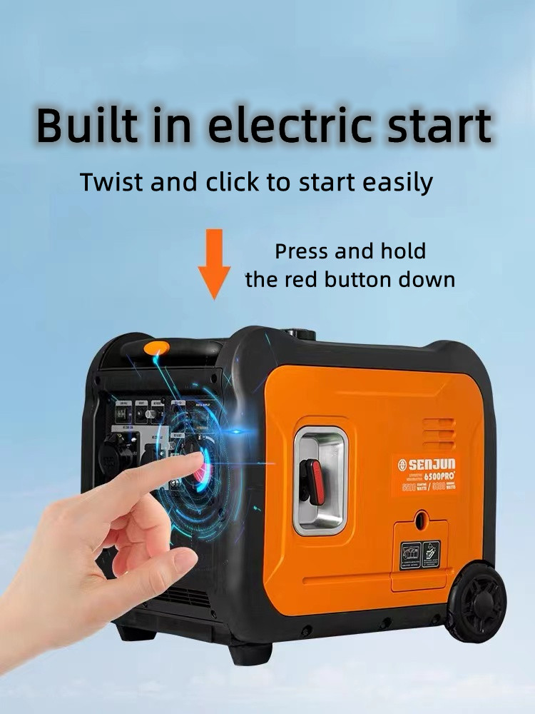 220v Domestic Silent Gasoline Generator