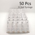 50pcs 0.3 syringe