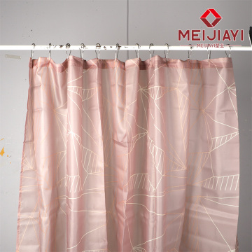 Bathroom waterproof shower curtain