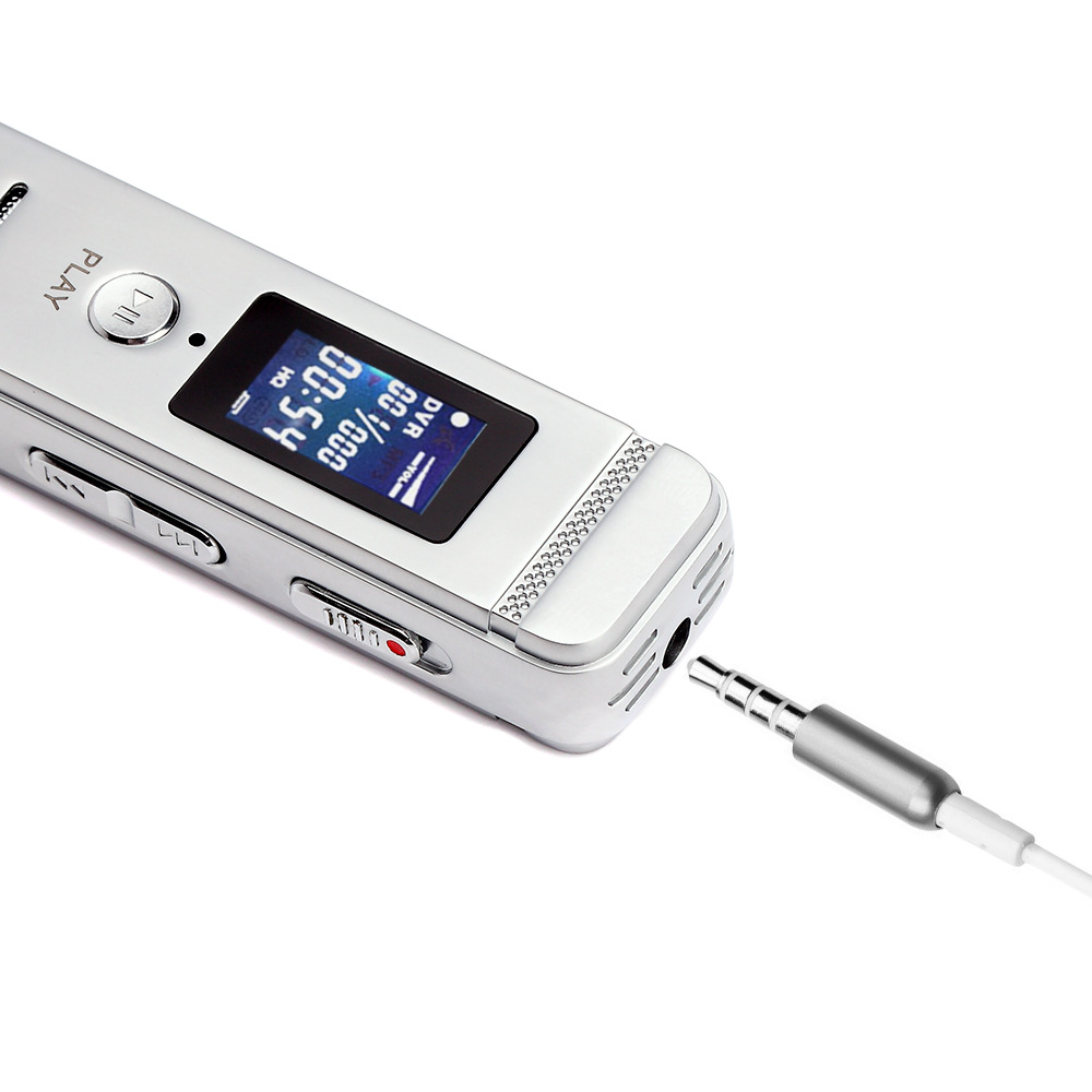 8GB HD Digital Voice Recorder Multifunction USB Plug Professional Metal MP3 Player Audio Playback Repeater Recording Pen Stick