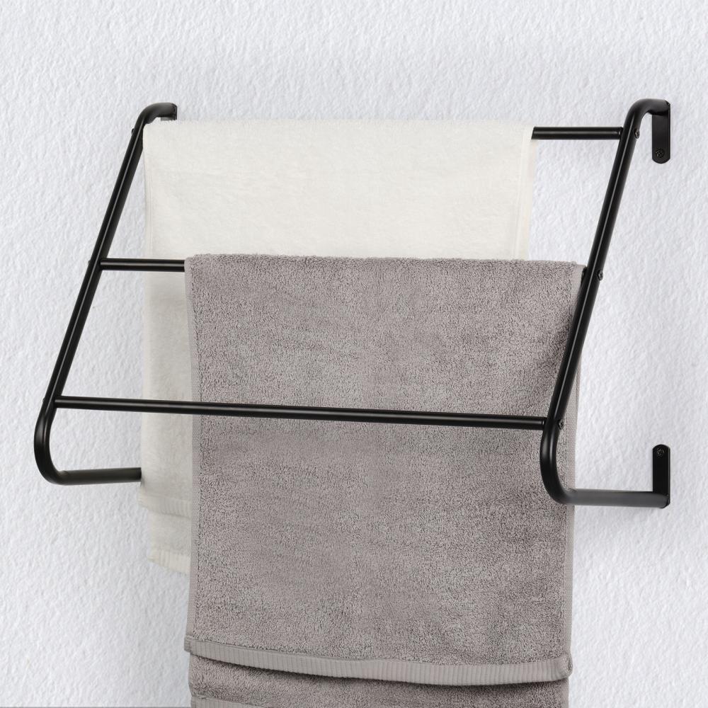 3-Tier Towel Holder Bathroom Towel Rack for Wall
