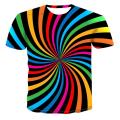 Vertigo Hypnotic 3d Tee Shirt Men's Summer T shirt 3D Printed Tshirts Short Sleeve Compression Tshirt Men/women Party T-shirt