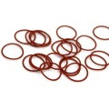 10pcs Thickness CS 1.5mm OD 5 ~ 40mm Silicone O Ring Gasket Food Grade Waterproof Washer Rubber Insulated Round O Shape Seal Red