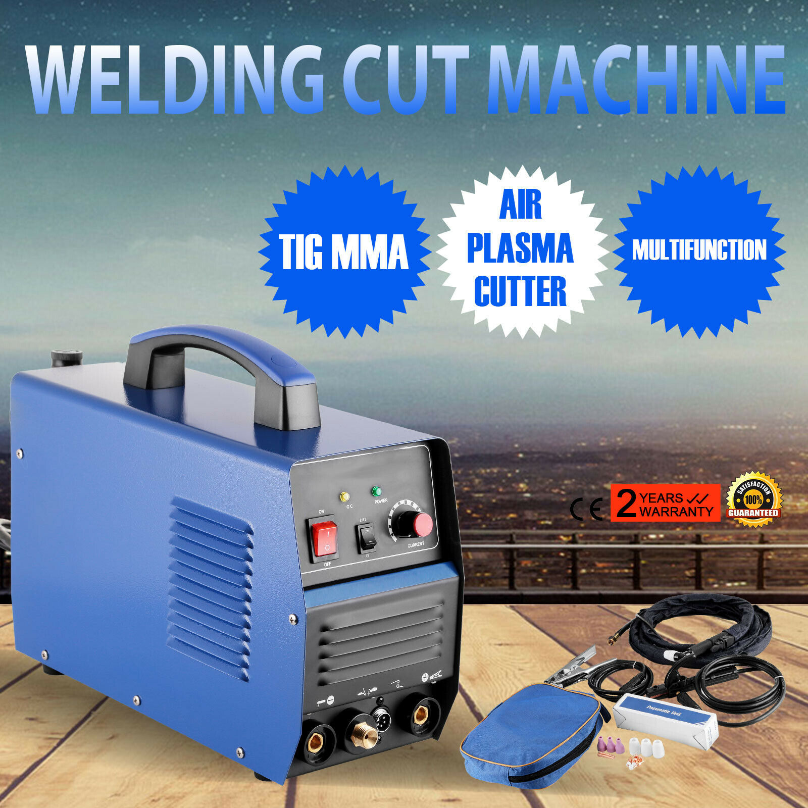 CT312 CT520D 3 in 1 Plasma Cutter TIG MMA Welder Cutting Welding Machine