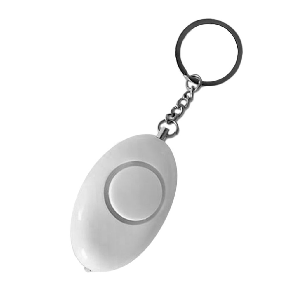 Mini Egg Shape Women Personal Safety Alarm Keyring Anti-Attack Security Protection Emergency Alarm Children School Alert