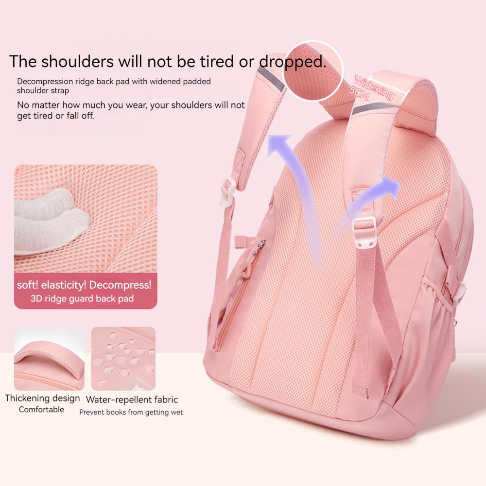 2pc Backpacks for Girls Teenagers with USB Charging Port Lunch Bag