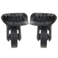 1 Pair Luggage Wheels Replacement Universal Trolley Fixed Casters - Flexible and High Quality ( A90 )