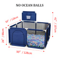 Baby Playpen Portable Activity Center Play Yard Infant Fence Indoor Basketball Safety Barrier Balls Pit Toy Crawling Playground