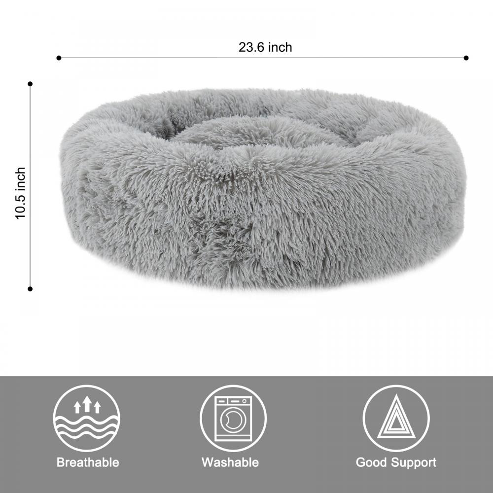 Fluffy Soft Warm Dog Bed Sleeping Kennel Nest