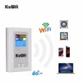 KuWFi Power Bank 4G LTE Router 3G/4G Sim Card /TF Card Wifi Router Pocket 150Mbps CAT4 Mobile WiFi Hotspot with SIM Card Slot