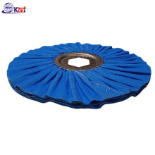 Airflow blue cloth buffing wheel