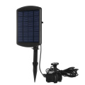 1.8W 200L/H Solar Panel Powered Water Fountain Pump For Pool Pond Garden Outdoor Submersible