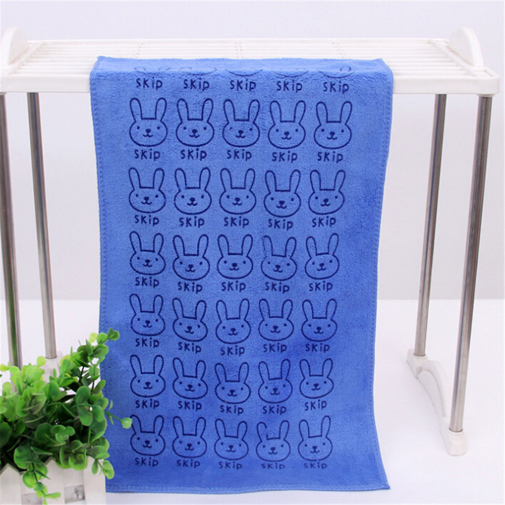 5Pcs Face Microfiber Absorbent Drying Bath Beach Towel Washcloth Swimwear Baby Towel Cute Cotton Kids Towel Baby Kid Towel