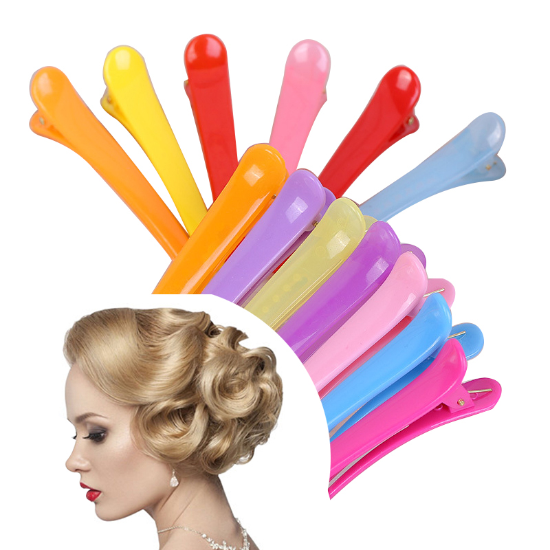 5/10Pcs Dedicated Hairpins Salon Section Grip Hair Clips Hairdressing Styling Tool Plastic Barrette Hair Pins Braiding Hairclip