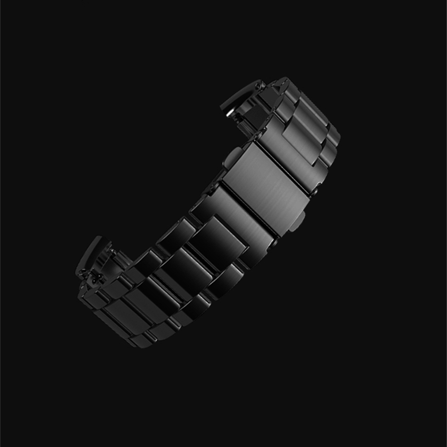 Business Man Stainless Steel Wrist Strap for Huami Amazfit smart Watch Band Replaceable smart Bracelet Watch Band Accessory