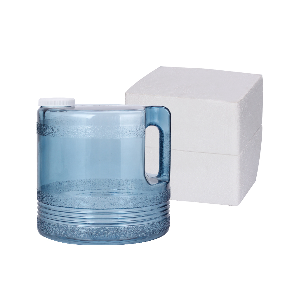AZDENT 4L Plastic Bottle for Pure Electric Water Distiller Distilled Filter Water Machine Parts Plastic Jug Home Dental Lab