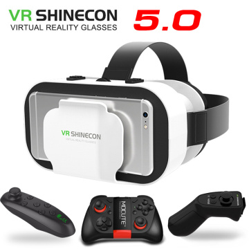 VR SHINECON 5.0 Glasses Virtual Reality 3D Glasses For 4.7 - 6.0 inch Phone