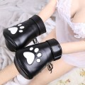 PU Leather Pup Play Feitsh Toys Padded Mittens Gloves Puppy Paw Palm Boxing Glove Bdsm Bondage Adult Sex Slave Games For Couples