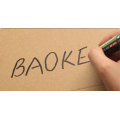 BAOKE Red Black Whiteboard Marker Waterproof Alcohol Based Oil Marker for School Office Writing Stationery Supplies