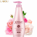 LAIKOU Lasting Fragrance Rose Essential Oil Body Wash 500g Deep Cleansing Bath Gel Whitening Moisturizing Shower Gel Skin Care