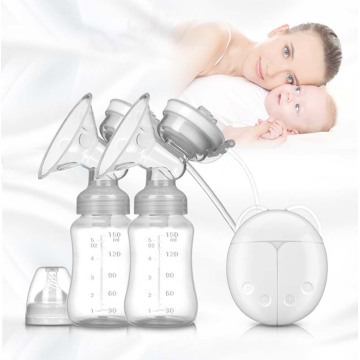 Super Practical Breast Pump Double Bilateral Breast Pump Milker Baby Breastfeeding Accessories Massage Postpartum