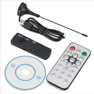 E4000 USB DVB-T + RTL-SDR Realtek RTL2832U + R820T DVB-T Tuner Receiver Wholesale TV Stick TV Antenna receiver