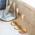 3pcs/set Metal Candle Holders Luxury Candlestick Fashion Wedding Candle Stand Exquisite Candlestick Christmas Table Home Decor