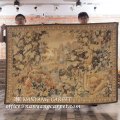 4.4'x6.2' Handmade Aubusson Tapestry Decorative Rug