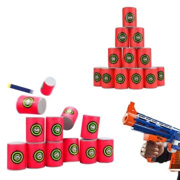 12Pcs /set Foam EVA Soft Bullet Dart Shoot Target Toy For NERF N-strike Blasters Toy Gun Accessories