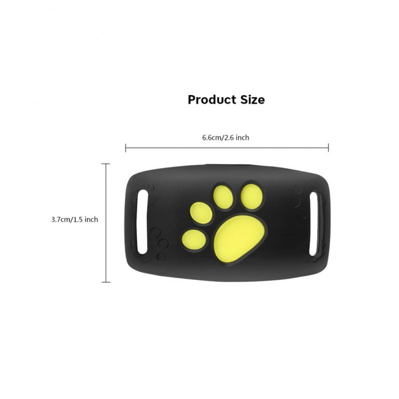 1pcs New Arrival Waterproof Pet Collar Mini Light GPS Tracker For Pets Dogs Cats Cattle Sheep Tracking Locator