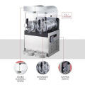 Commercial Double Cylinder Drinking Machine Cool Juicer Smoothie Maker Drink Slush Machine Juice Drinking Machine XRJ15LX2