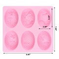 Honey Bee Silicone Soap Mold DIY 3D Handmade Soap Mold Silicone Oval Soap Molds For Soap Making