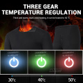 Winter Heated Women Men Underwear Set Cotton Thermal underwear washable Unisex Three-thermostat 30° 40° 50°