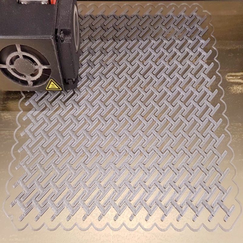 FLEXBED Custom Voron 3d Printer Hot Bed,Removal Spring Steel Sheet applied PEI Build Plate 120x120/250x250/300x300mm