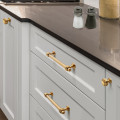 American PVD Zinc Alloy Drawer Handles Dresser Knobs Kitchen Cabinet Handles